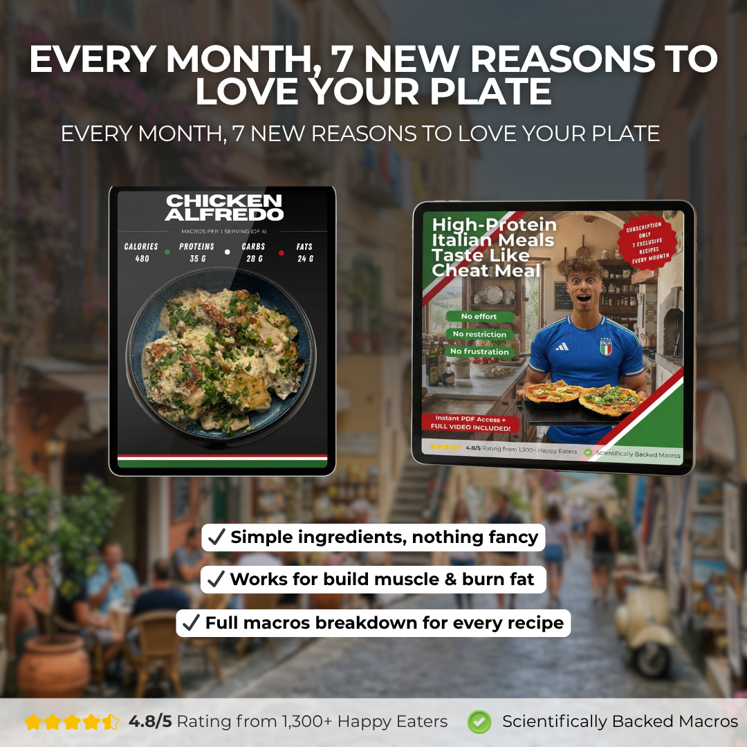 7 Healthy & High-Protein Recipes — Italian Edition