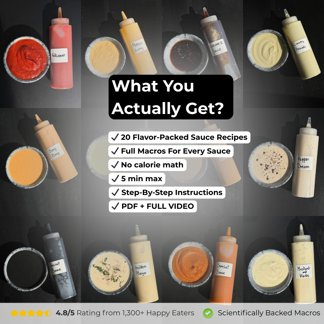 Healthy Sauces That Change Your Physique